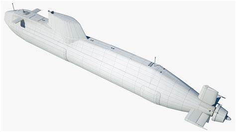 HMS Anson Submarine 3D Model $99 - .max .3ds .fbx .obj - Free3D