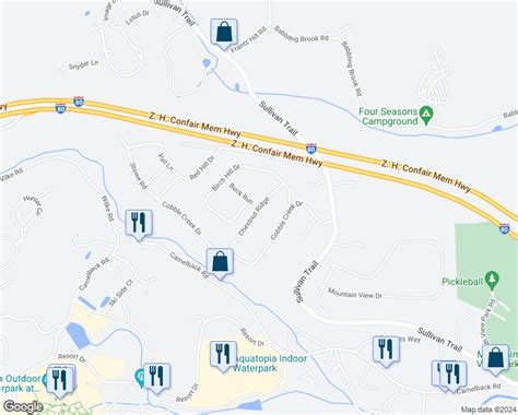 Tannersville Outlets Map | IQS Executive