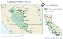 California 20th District Map