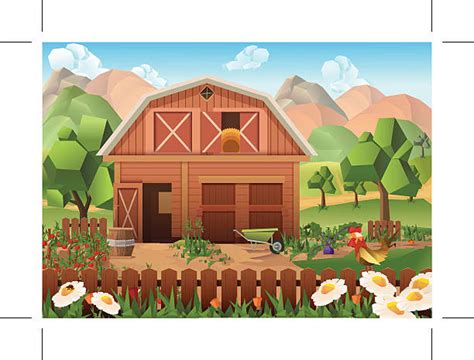 Royalty Free Cartoon Of A Ranch Fence Designs Clip Art, Vector Images & Illustrations - iStock