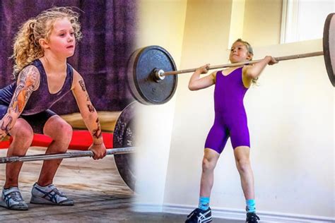 Roy Van Ulft's 175 pound bench press makes her the strongest seven-year-old in the world