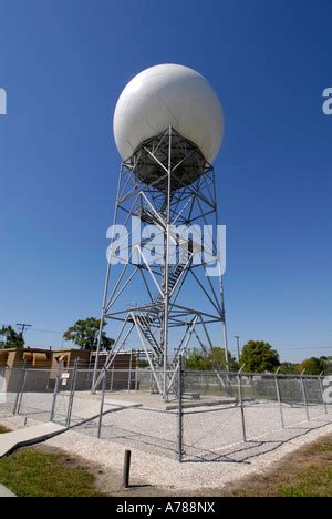 Weather Doppler Radar Station Ruskin Florida Stock Photo: 11756647 - Alamy