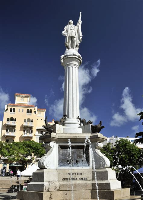 Cristobal Colon Statue | Located in Old San Juan, Puerto Ric… | Flickr