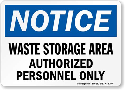 temporary storage area signage - Diana Hill