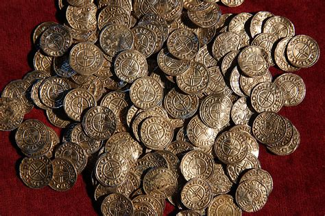 Lenburgh Anglo Saxon Coin Hoard On Show At The British Museum