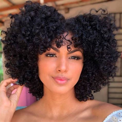 Natural Short Curly Hairstyles For Black Women