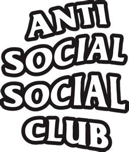 anti social social club Logo PNG Vector (SVG) Free Download