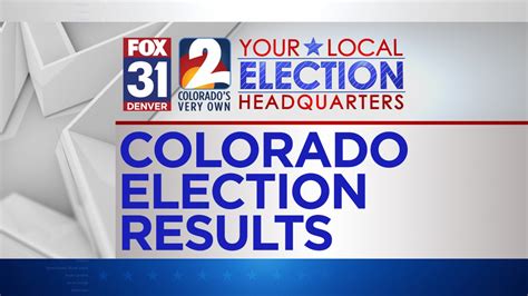 Colorado Election Results 2022 | Live Updates & Maps | FOX31 Denver