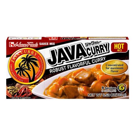 House Foods Java Curry Hot 185grams | Shopee Philippines