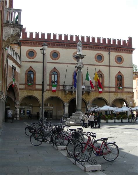 Free Images : bicycle, vehicle, plaza, tourism, town square, ravenna, town hall, tours, piazza ...