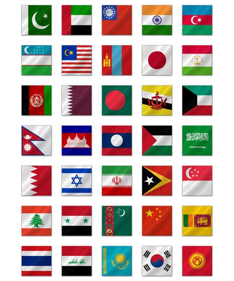 Asian Flags - 44 Free Icons, Icon Search Engine