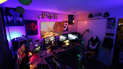 2 Minute Ultimate Gaming Room Tour | Video game rooms, Gaming room setup, Video game room