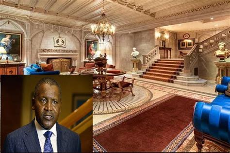 Inside Dangote's multi-million Dollar Abuja mansion... Mind blowing ...