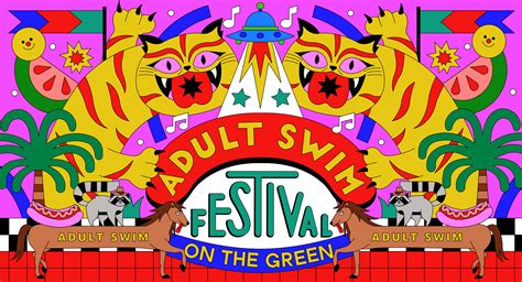 Adult Swim Festival 2023 - ON THE GREEN :: Behance