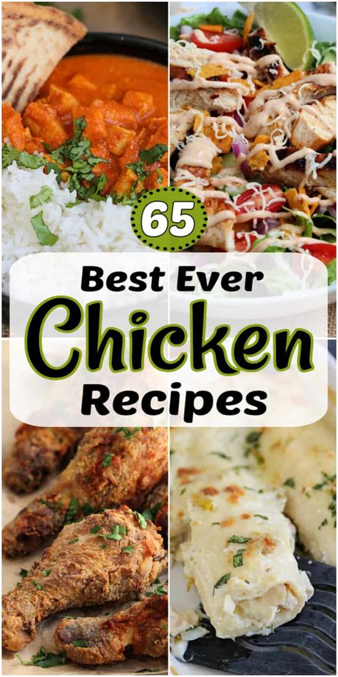 65 Easy and Best Chicken Recipes - My Organized Chaos