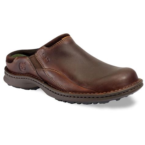 Men's Timberland® Mount Burbank Clogs, Tan - 102457, Casual Shoes at Sportsman's Guide