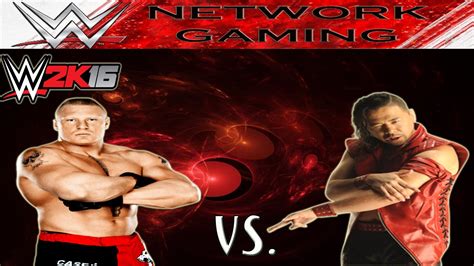 Brock Lesnar vs Shinsuke Nakamura Full Match WWE 2K16 Fantasy Dream ...