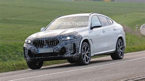 2023 BMW X6 spy shots: Minor update pegged for coupe-like SUV