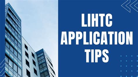 Application Tips | LIHTC Community - YouTube