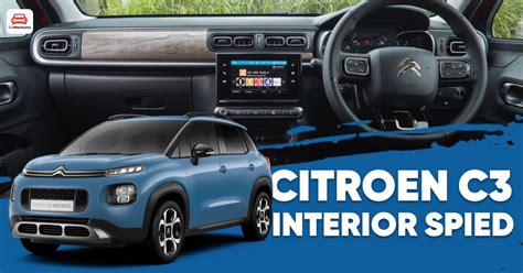 Citroen C3 Aircross, Interior Spied