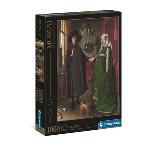 Clementoni Arnolfini Portrait 1000 Piece Jigsaw Puzzle