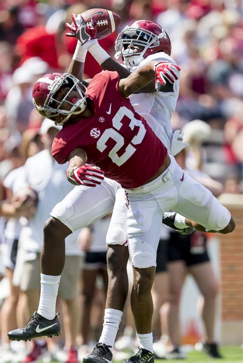 Deerfield product Jerry Jeudy shines in Alabama spring game - Sun Sentinel