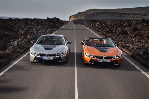 2018 BMW i8 Coupe Gets a Roadster Brother and More Electric Range - autoevolution