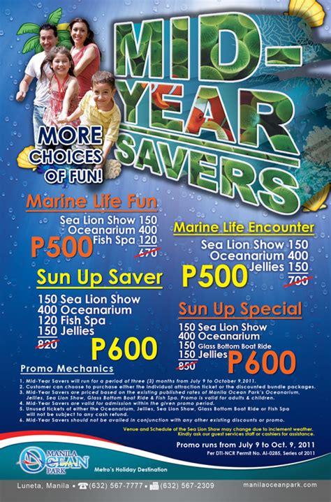 Manila Ocean Park Mid-Year Savers Promo