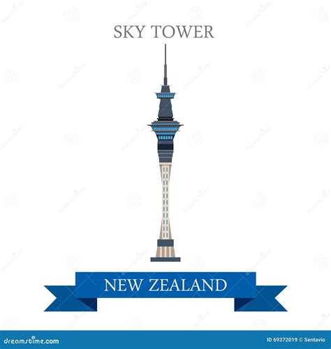 Auckland Sky Tower Stock Illustrations – 172 Auckland Sky Tower Stock Illustrations, Vectors ...