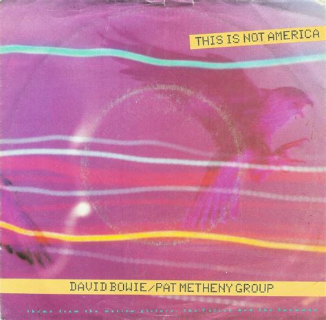 David Bowie / Pat Metheny Group - This Is Not America (1985, Vinyl) | Discogs