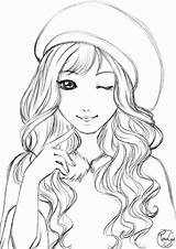 Cute Coloring Pages For Teens sketch template