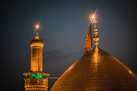 تصویر زیبا از حرم امام حسین(ع)