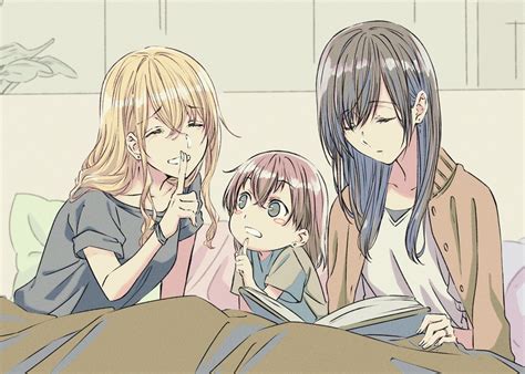 aihara yuzu and aihara mei (citrus) drawn by glidesloe | Danbooru