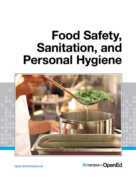 Food Safety, Sanitation, and Personal Hygiene – Simple Book Publishing