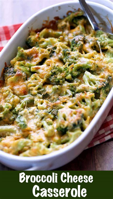 Broccoli Cheese Casserole - Healthy Recipes Blog