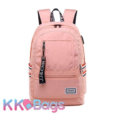 Fashionable USB Ultralight Waterproof Backpack for College with ...