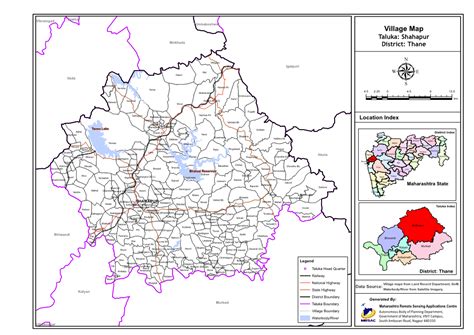 Village Map Taluka: Shahapur Mokhada District: Thane - DocsLib