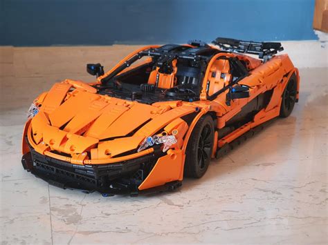 LEGO MOC McLaren P1 hypercar 1:8 - manual version only - by brunojj1 | Rebrickable - Build with LEGO