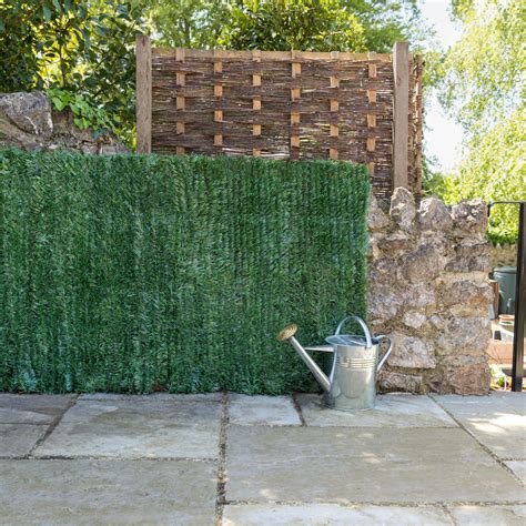 Artificial Hedge Roll Screening Conifer Leaf Garden Fence Privacy Screen 1m x 3m | eBay