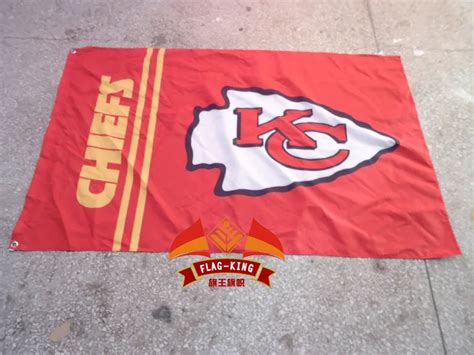 Kansas City Chiefs Football Club house flag, NFL flag,Kansas City ...