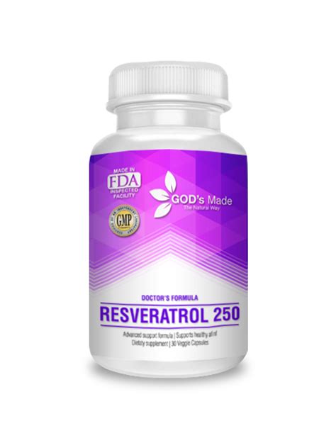 Resveratrol 250 – https://godsmade.com