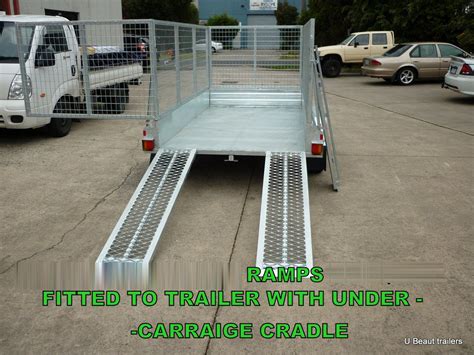 Galvanised Steel Trailer Ramps | U Beaut Trailers