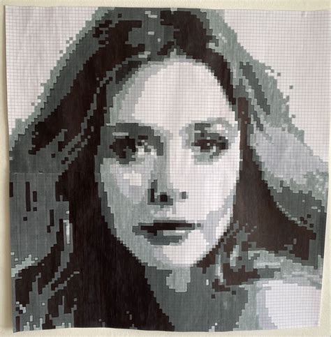 Elizabeth Olsen Elizabeth Olsen, Pixel Art, Fictional Characters, Art ...