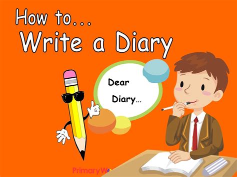 How to Write a Diary KS1 KS2 Powerpoint | teaching Diary writing | for Literacy Lesson writing ...