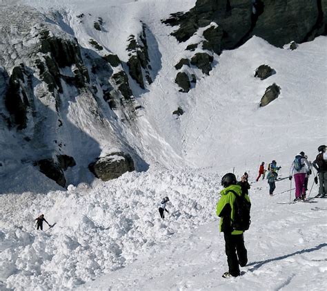 Avalanche hits skiers at Swiss resort; 4 rescued so far