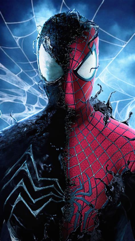 480x854 Spider Man With The Symbiote 4k Android One ,HD 4k Wallpapers,Images,Backgrounds,Photos ...