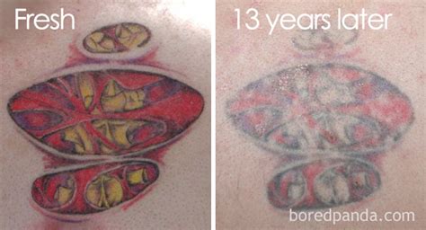 Thinking About A Tattoo? These 35 Pics Show How Tattoos Age Over Time ...