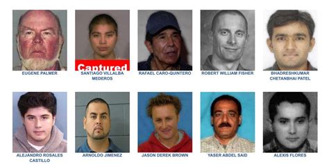 Who's on the FBI's 10 Most Wanted Fugitives List and Why