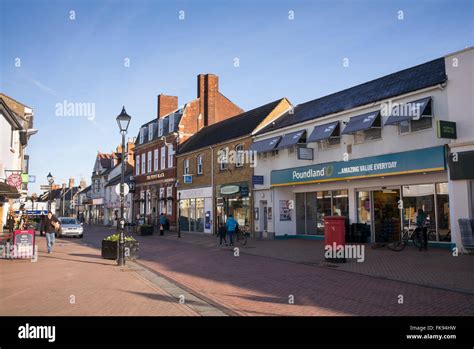 Bicester town center. Oxfordshire, England Stock Photo - Alamy