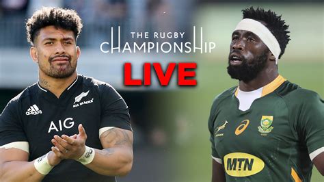 LIVE: All Blacks vs Springboks